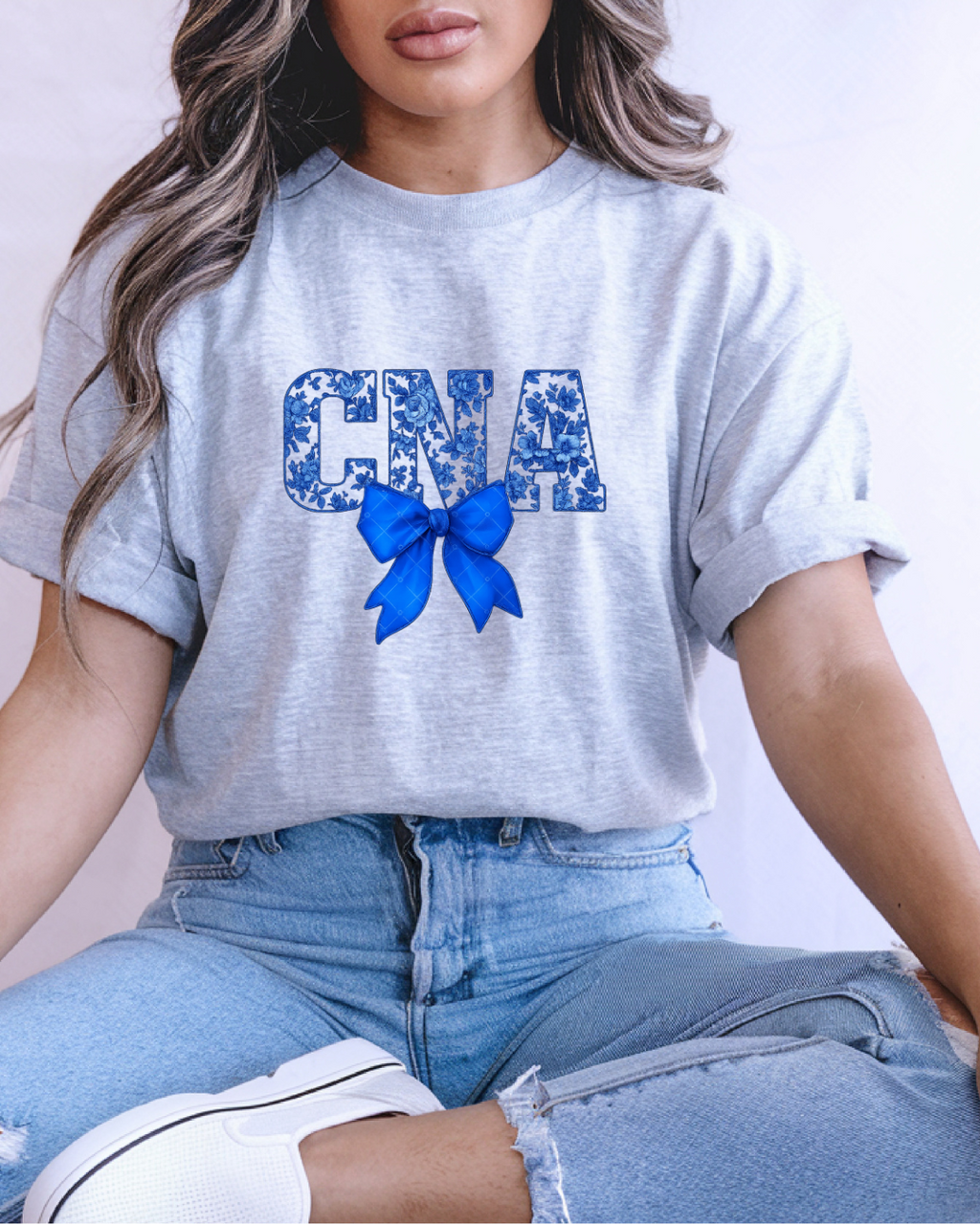 CNA Floral Bow